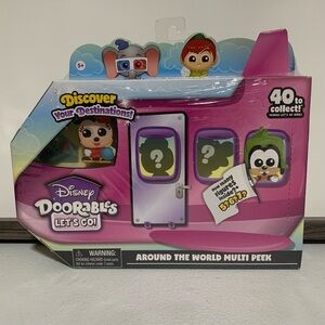 Disney Doorables Let’s Go! Around the World Multi Peek Collectible Figures-New
